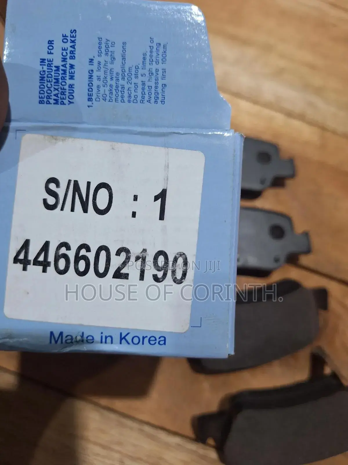 Brake Pads (Rear) - Corolla (Vvti), Auris 2013 -