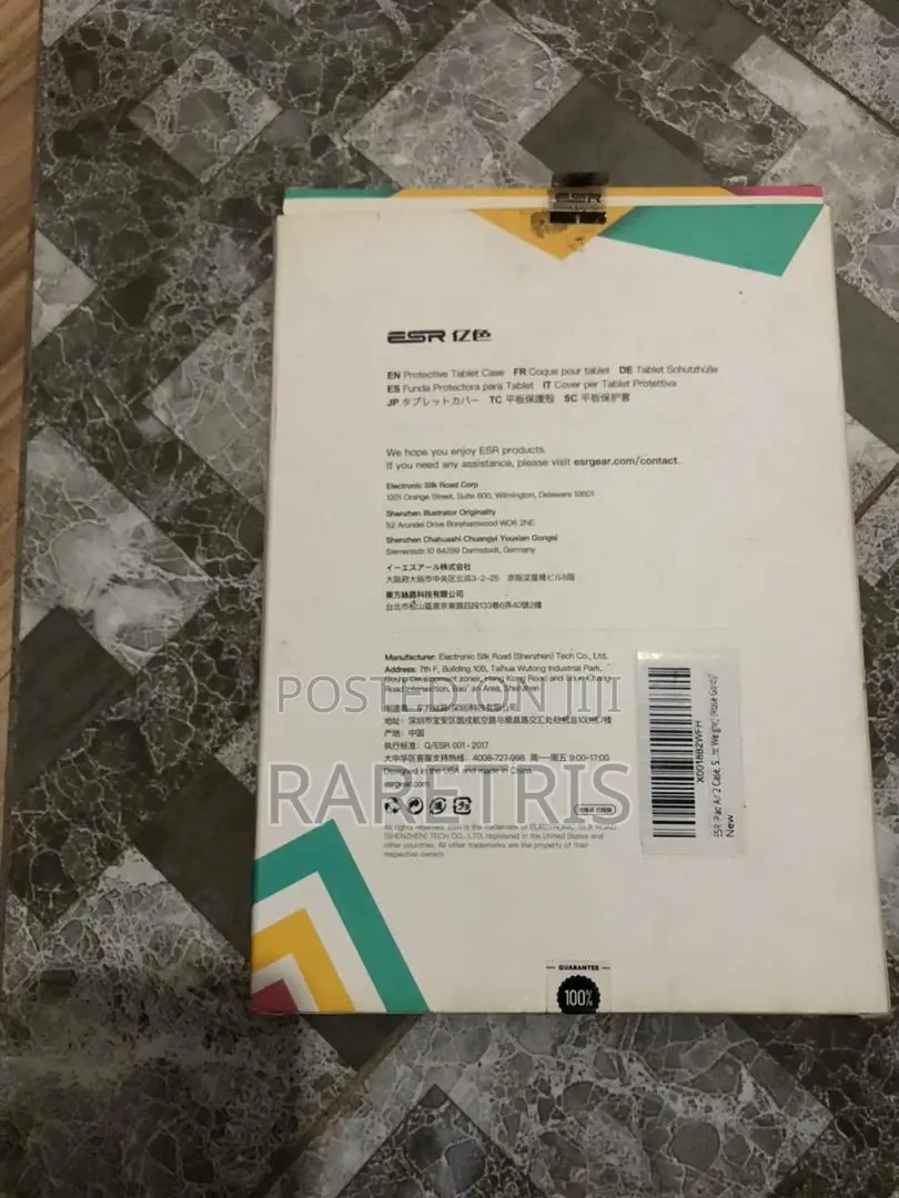 Esr iPad Air 2 Case Mint Green and Rose Gold