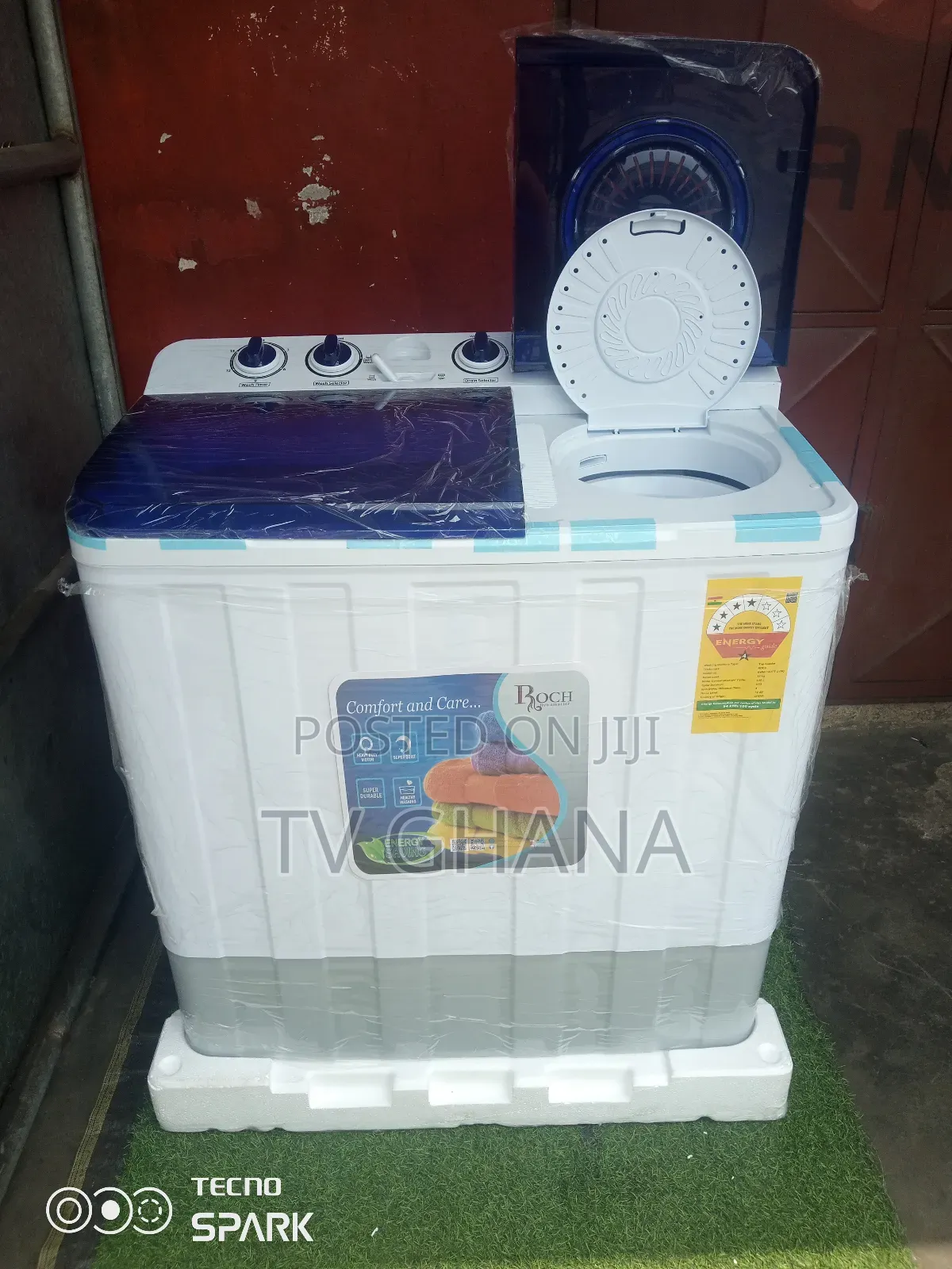 Roch Washing Machine 14kg RWM-120TT-J(W) Washing Machine