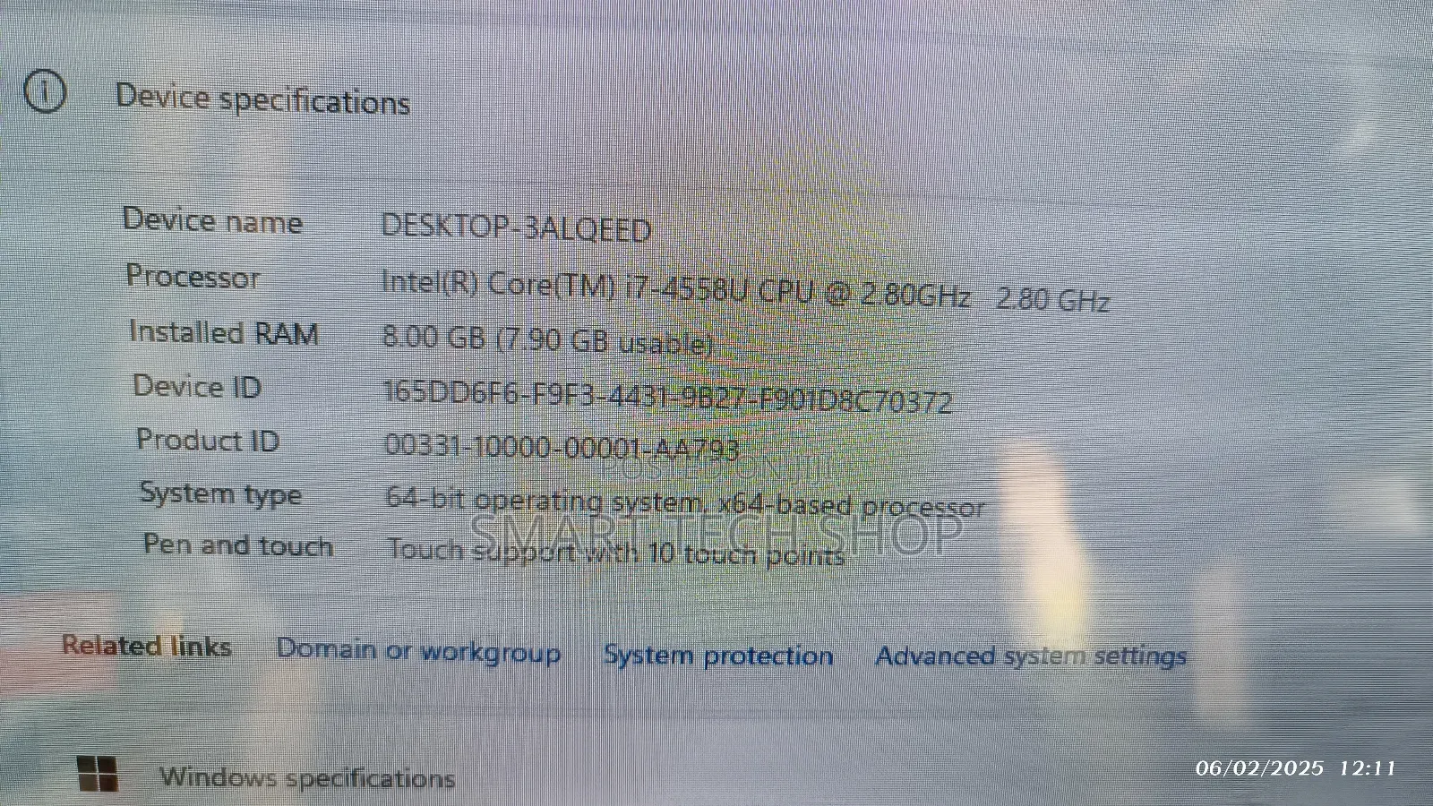 Desktop Computer Lenovo Ideacentre AIO 730S 8GB Intel Core I7 SSD 500GB
