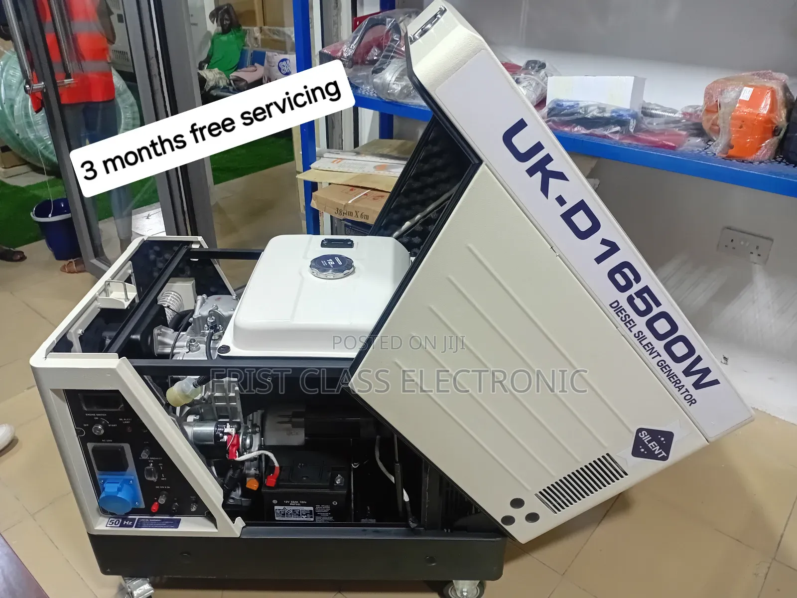 100% Air Cooled Engine 15kva Genset