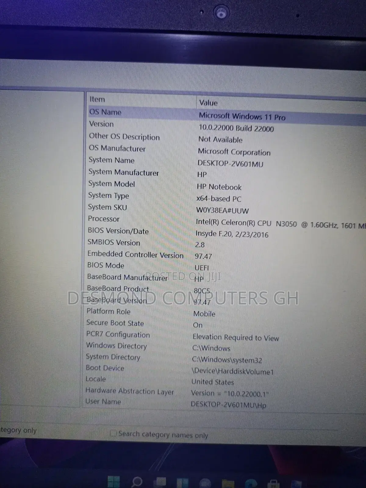 Laptop HP Stream Notebook 4GB Intel Celeron HDD 500GB
