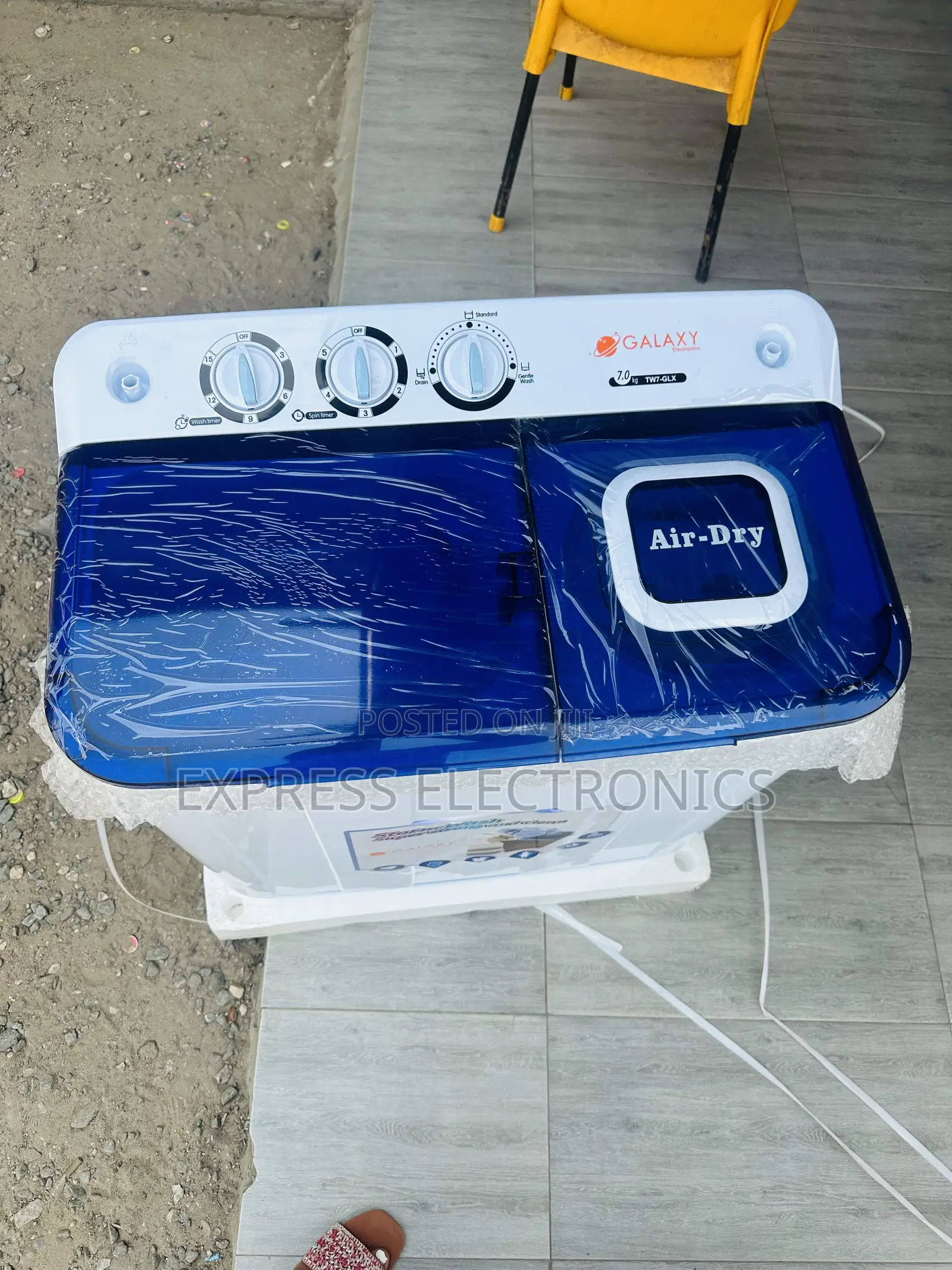 Low Noise Operation Washing Machine 7kg Topload Galaxy