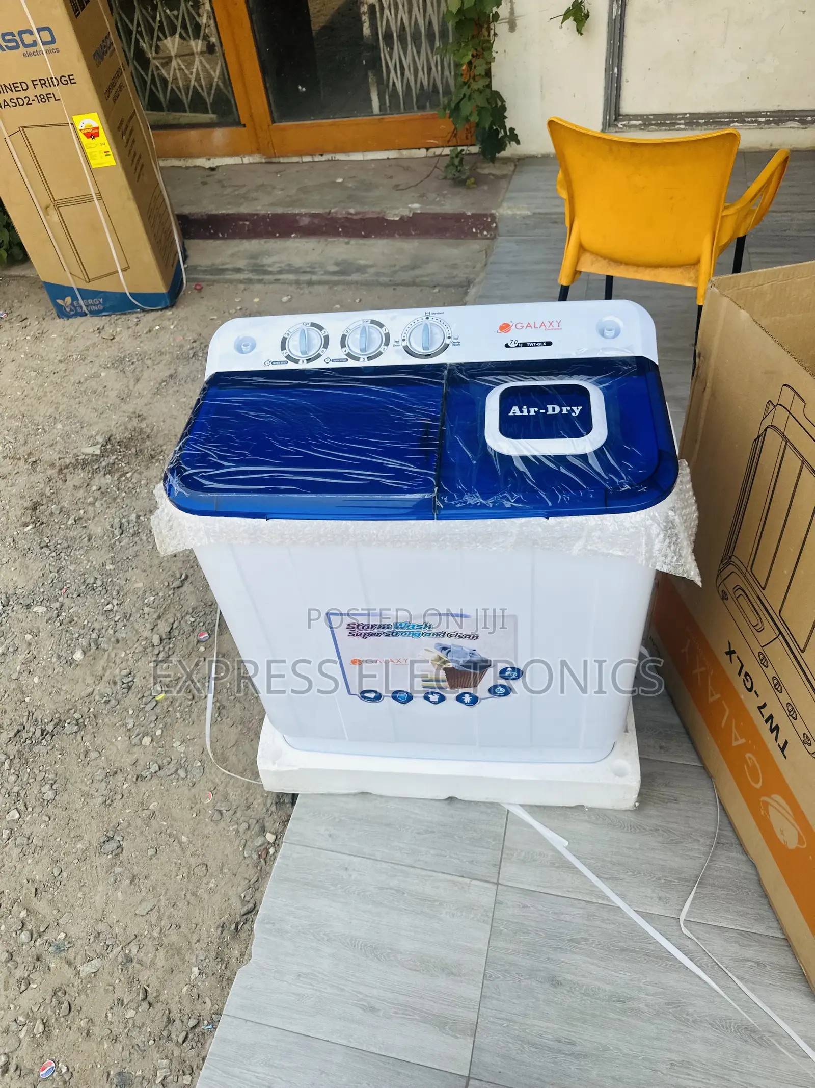 Fast Dewatering Washing Machine 7kg Topload Galaxy