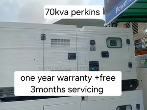 Top Notch Perkins Diesel Engine Generator 70kva 3phase 70kva