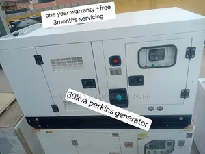 Warranted Perkins Diesel Engine Generator 30kva 3phase