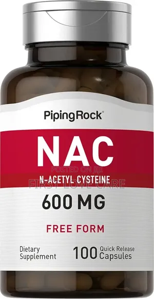 Piping Rock Nac N Acetyl Cysteine 600mg