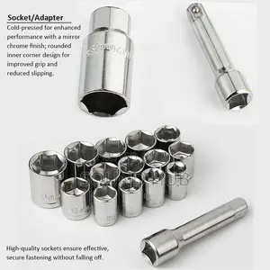 Mythco 40-Piece Manual Ratchet Tool Kit for Mechanics