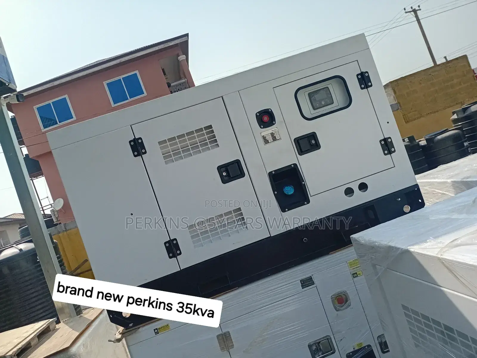 Commercial Plant 35kva Diesel Perkins Silent 35kva Generator