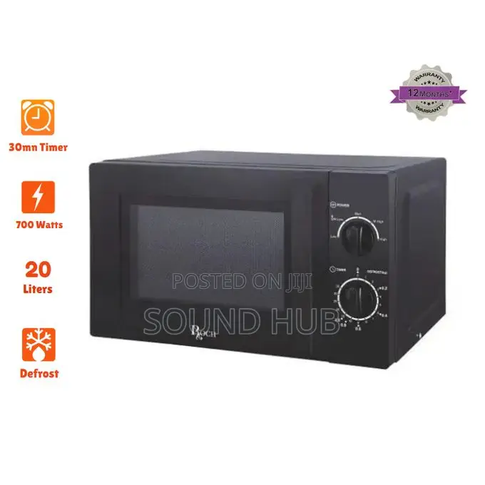 Roch 20l - Microwave Oven - Black