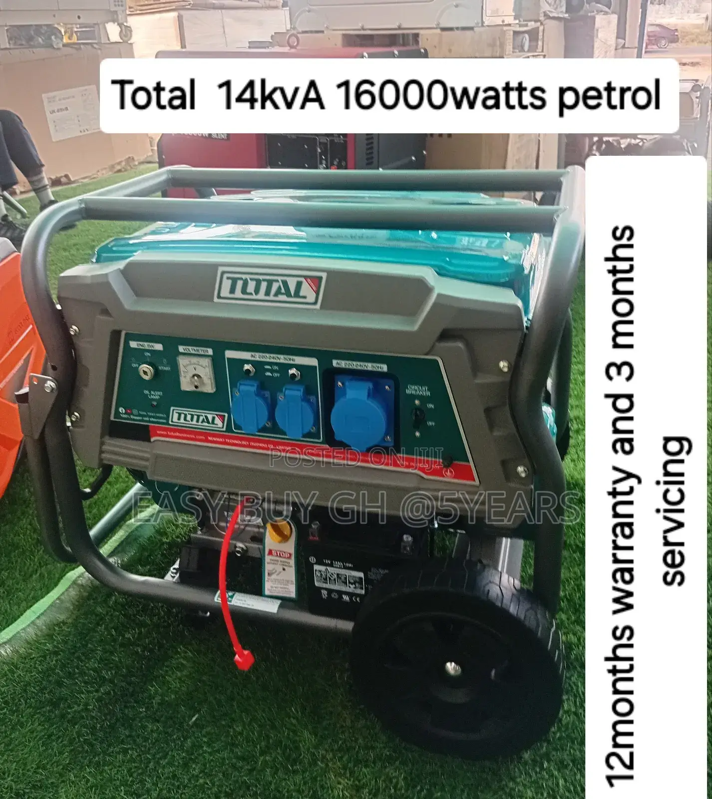 Ameliorated Total 14kva 16000watts Petrol Generator 14kva