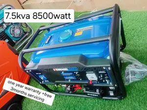 Performing Generator 7.5kva 8500watt Petrol Key Start