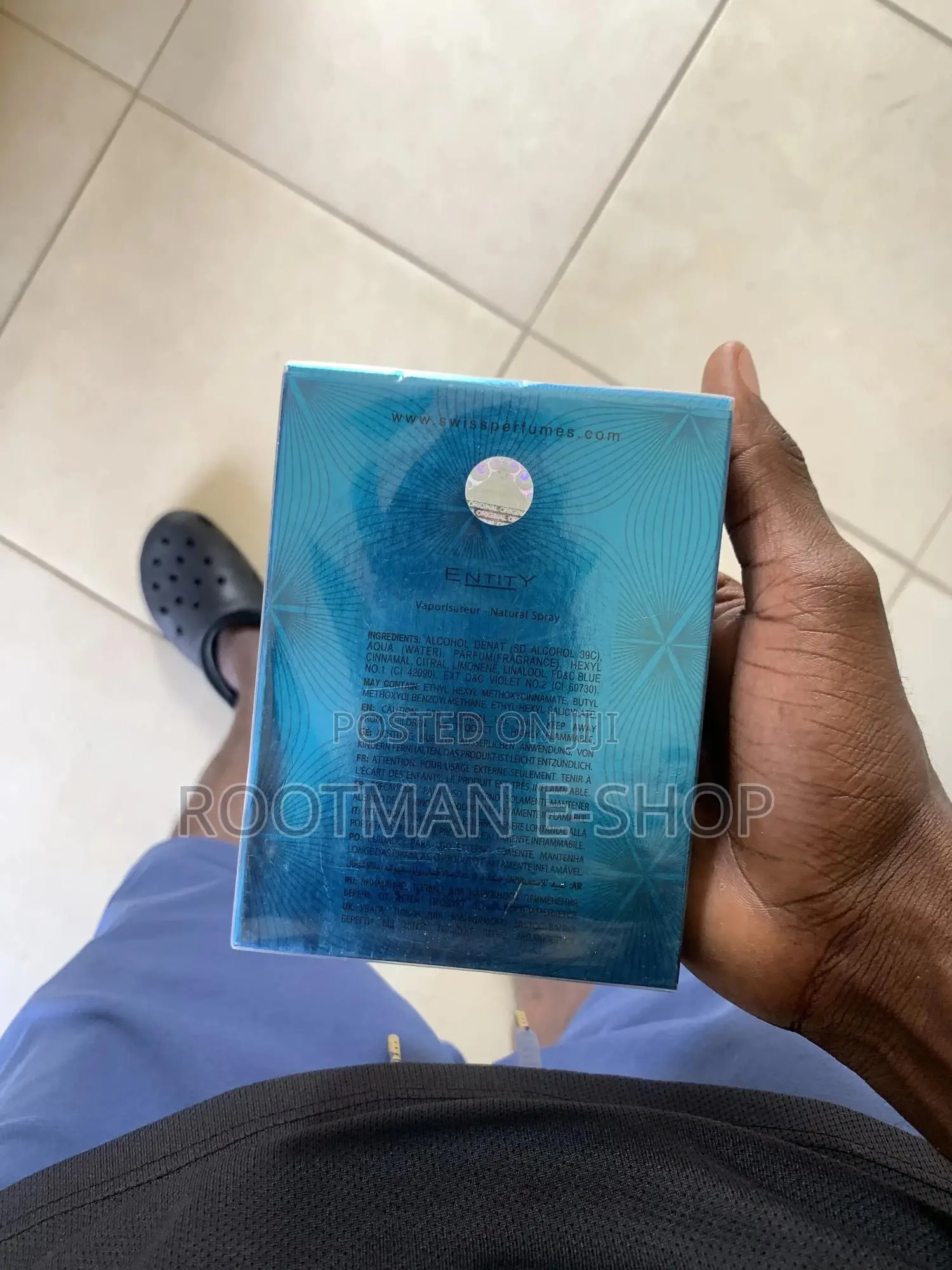 BLUE RINSE for Women 100ml - Eau De Toilette