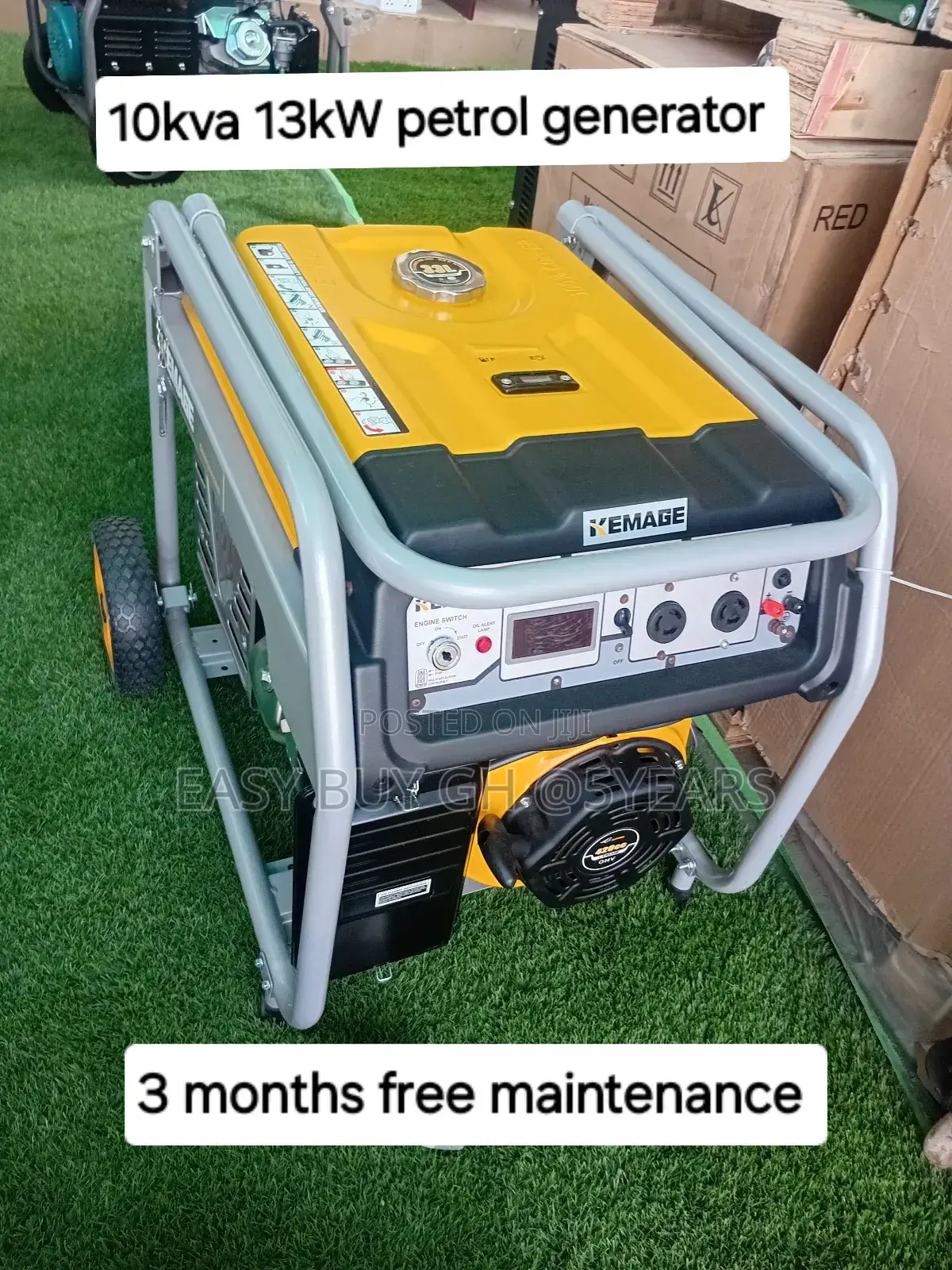 Fuel Efficient Kemage 10kva 13000watt Petrol Generator 10kva