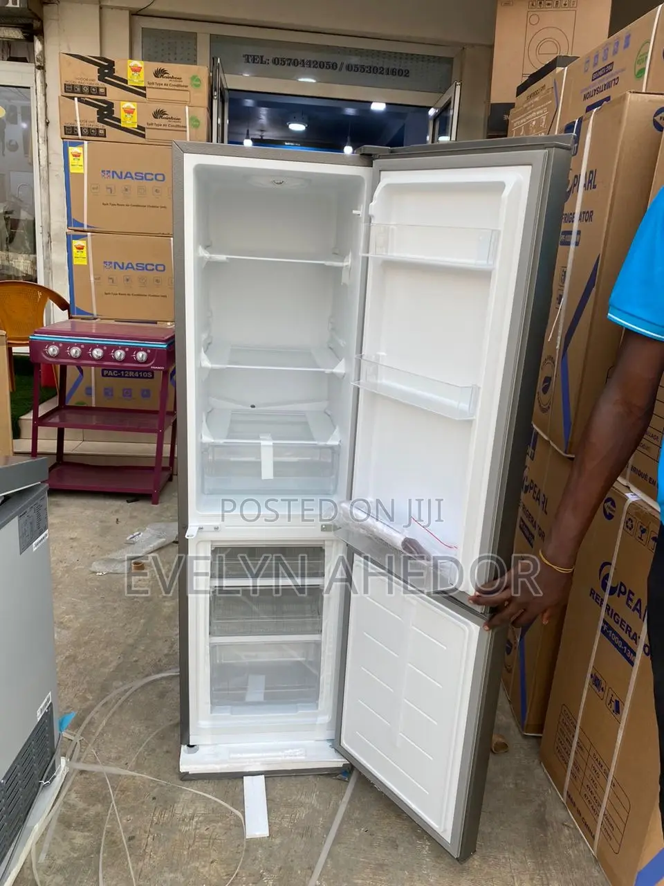 Quality Nasco Bottom Freezer 170liters Available