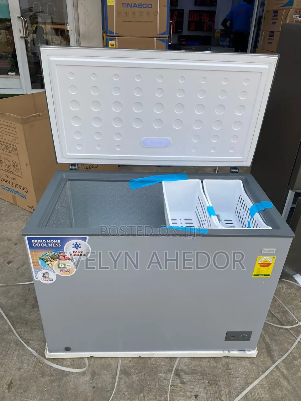 Nasco Chest Freezer With Affordable Price 290 Liters Availab