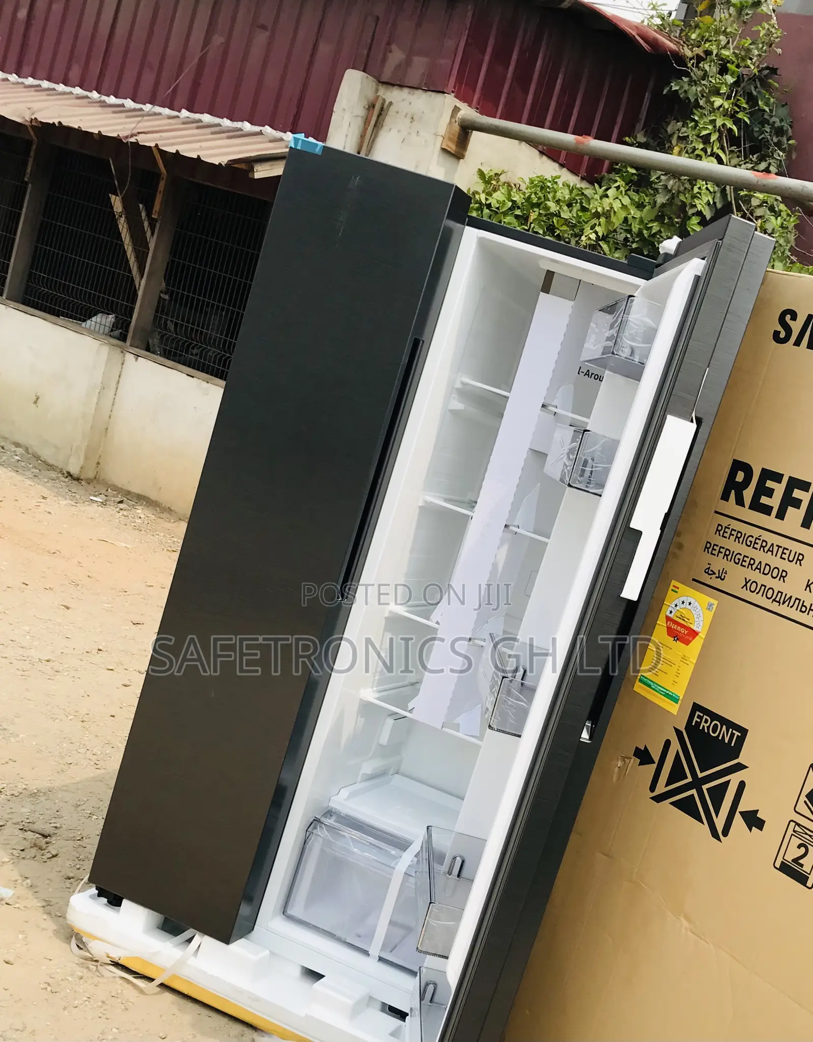 Frostyflow Samsung 583 Liters Sidebyside Gray Fridge