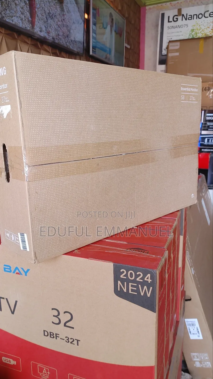 Samsung 27" Essential Monitor FHD 75hz Ips Frameless