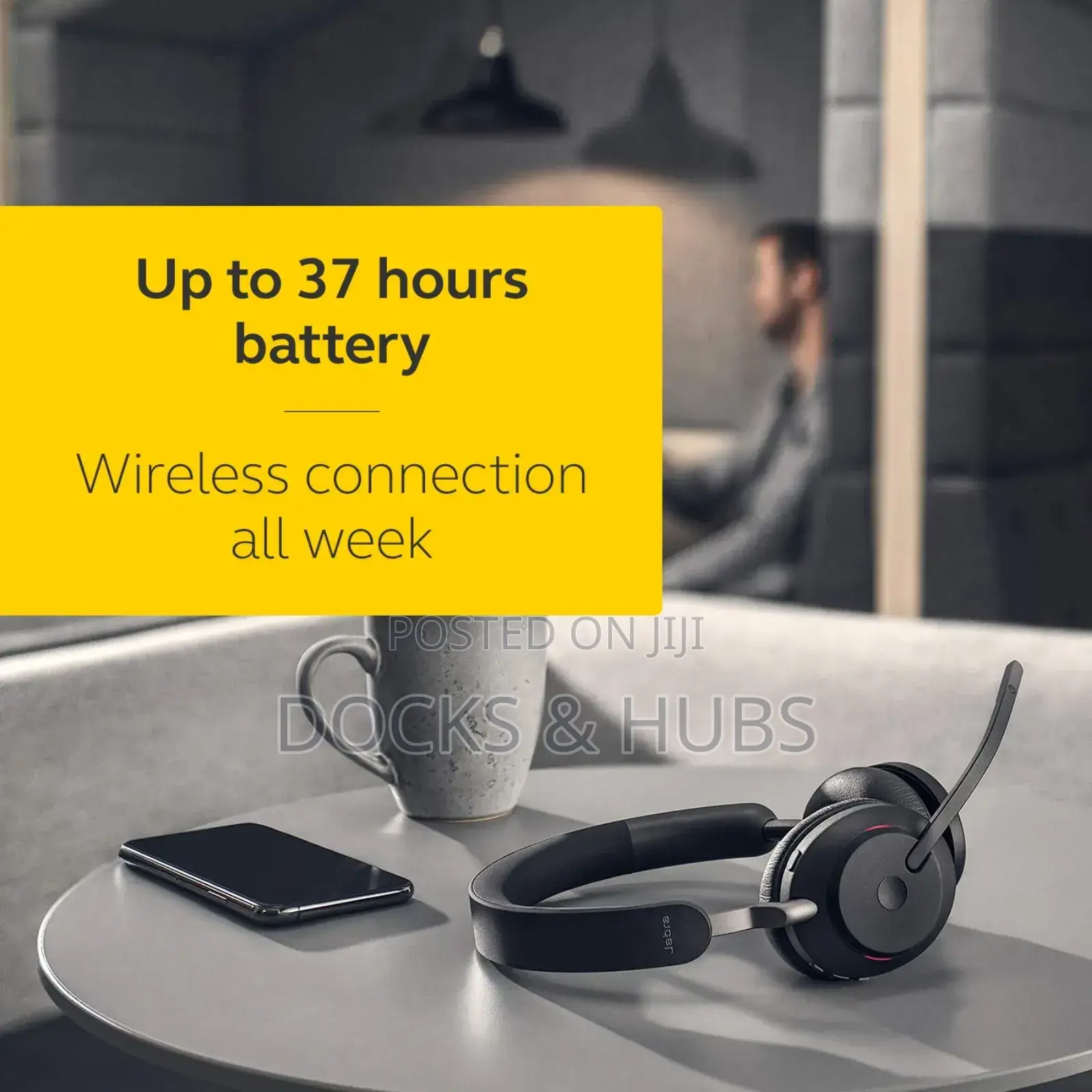 JABRA Evolve 2 65 Wireless
Headset