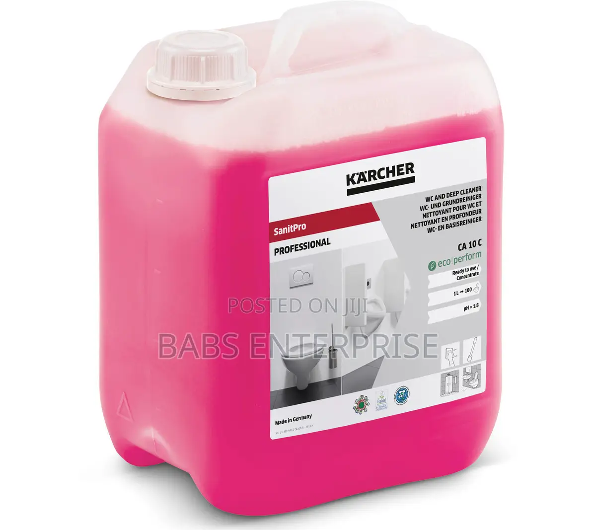 Karcher Sanitpro WC And Deep Cleaner CA 10 C Eco!Perform, 5l