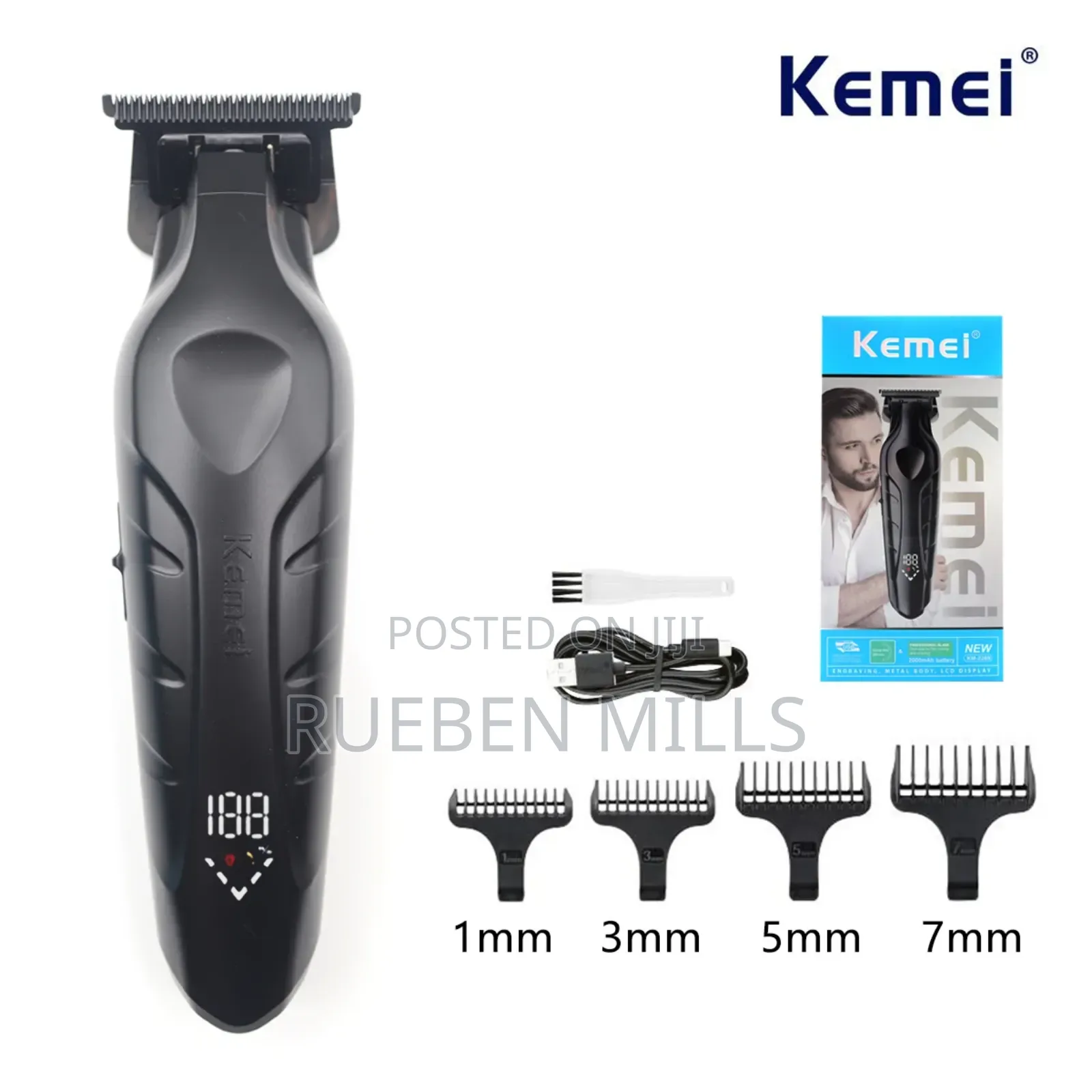 Extra Performance Motor Kemei KM-2269 Detailer Beard Trimmer