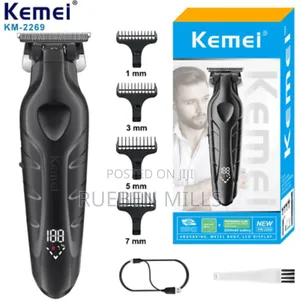 Precision Cut Professional Kemei Skin Barbering Machine
