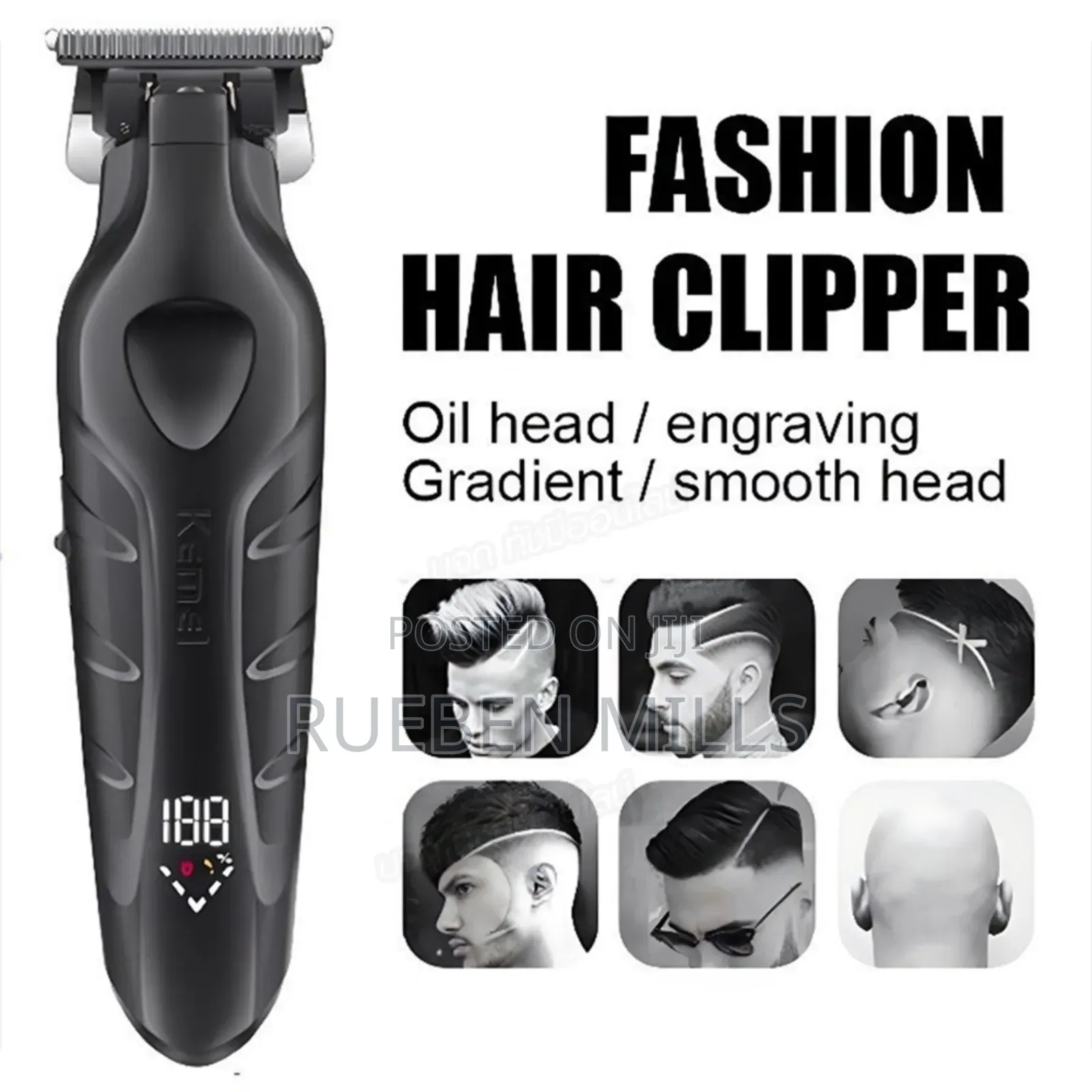Precision Cut Professional Kemei Skin Barbering Machine