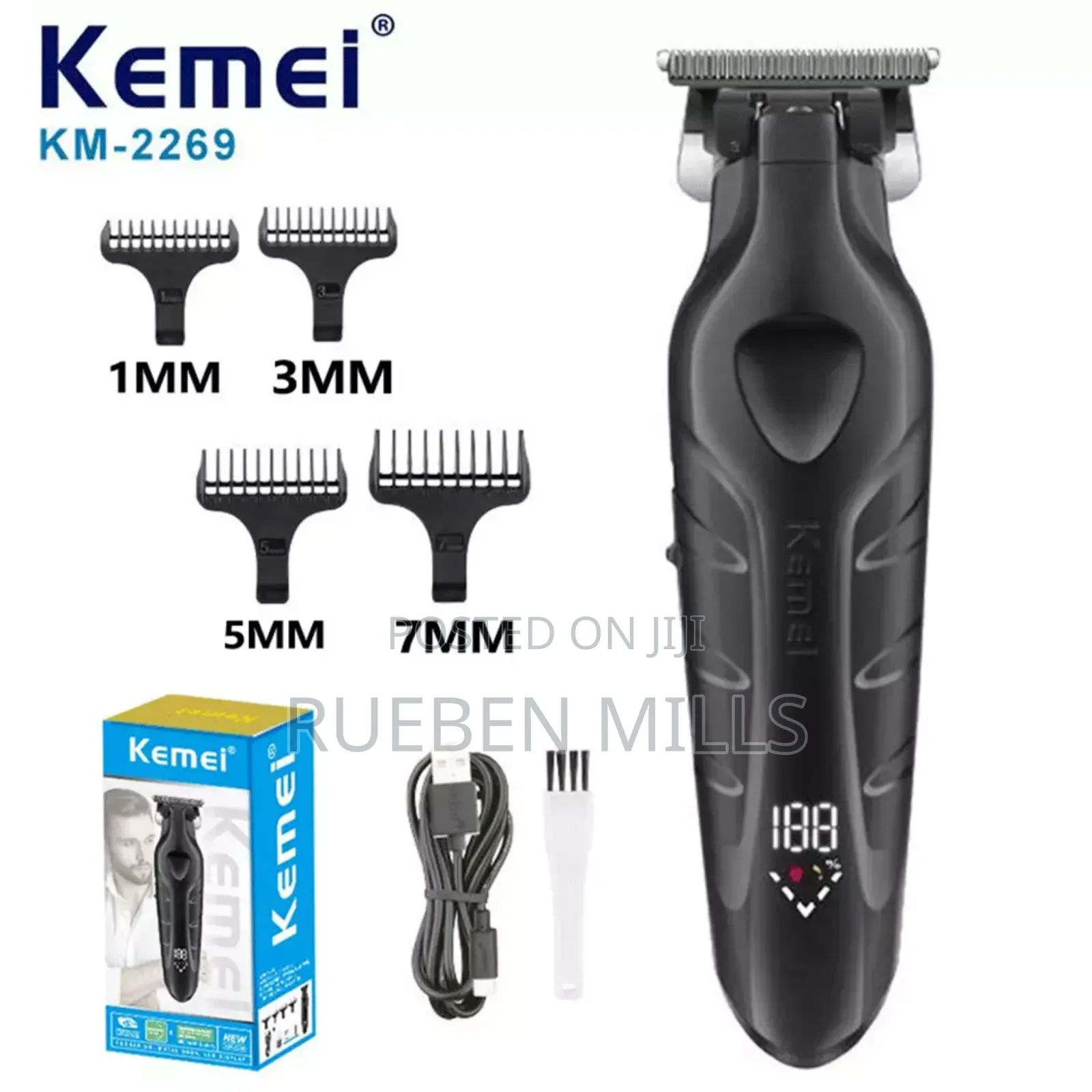 Precision Cut Professional Kemei Skin Barbering Machine