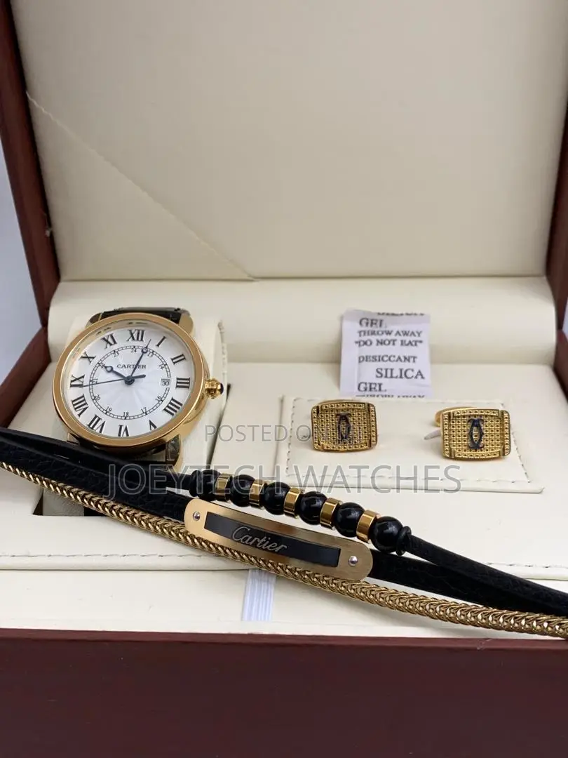 Men Valentine Watch Set