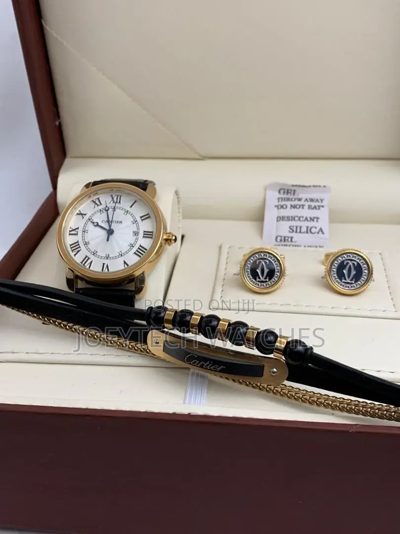 Men Valentine Watch Set