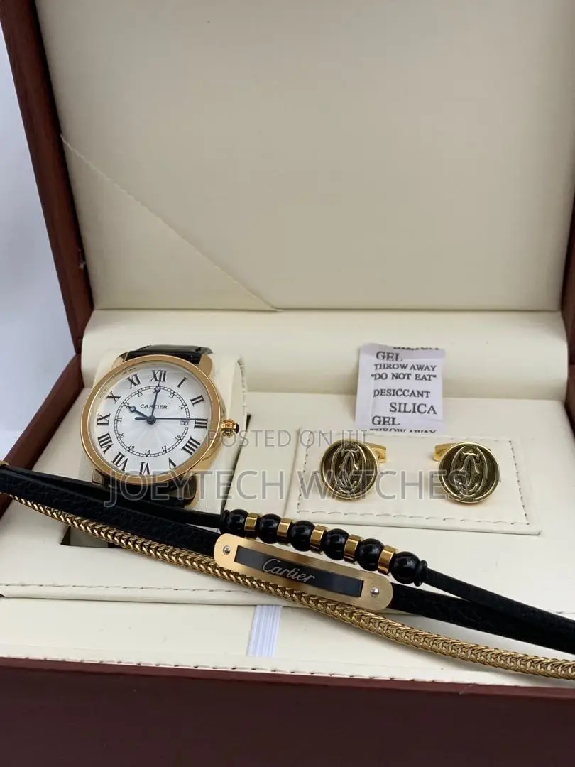 Men Valentine Watch Set