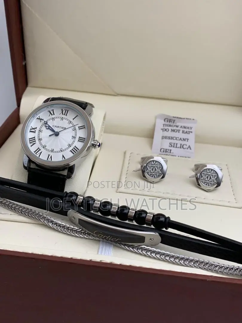 Men Valentine Watch Set