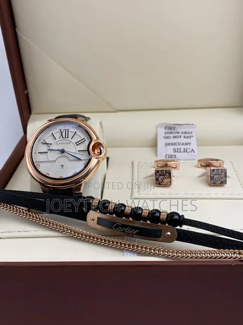 Men Valentine Watch Set