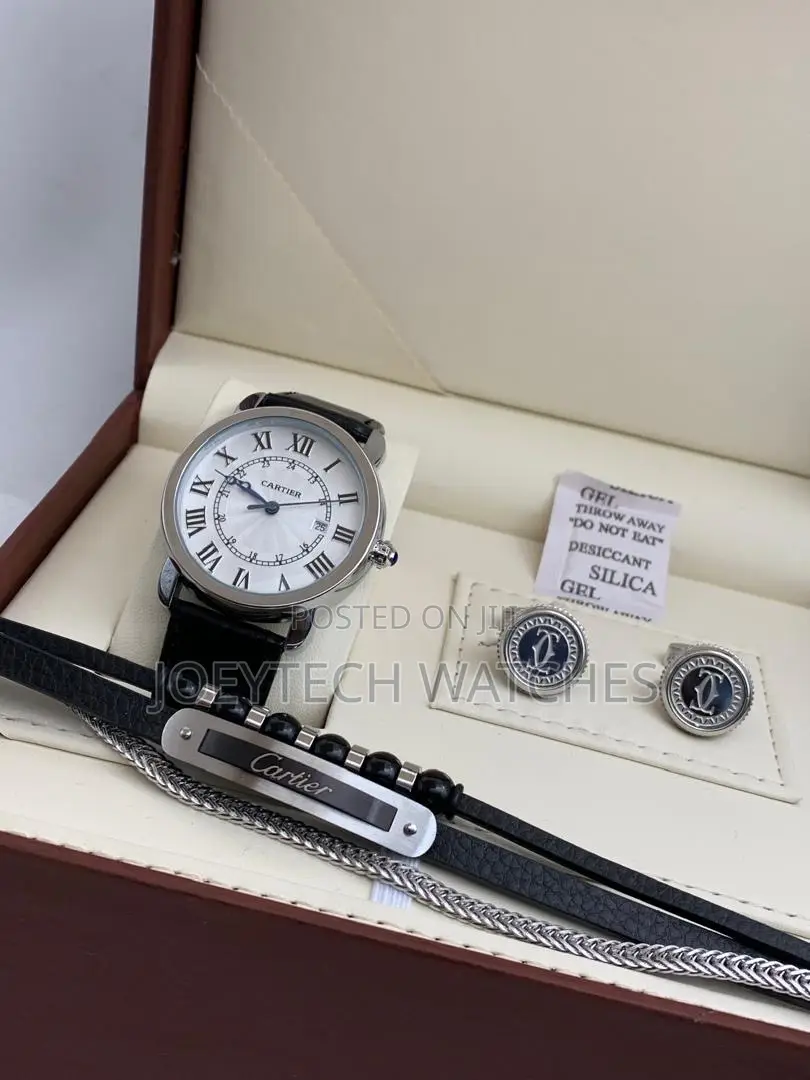 Men Valentine Watch Set