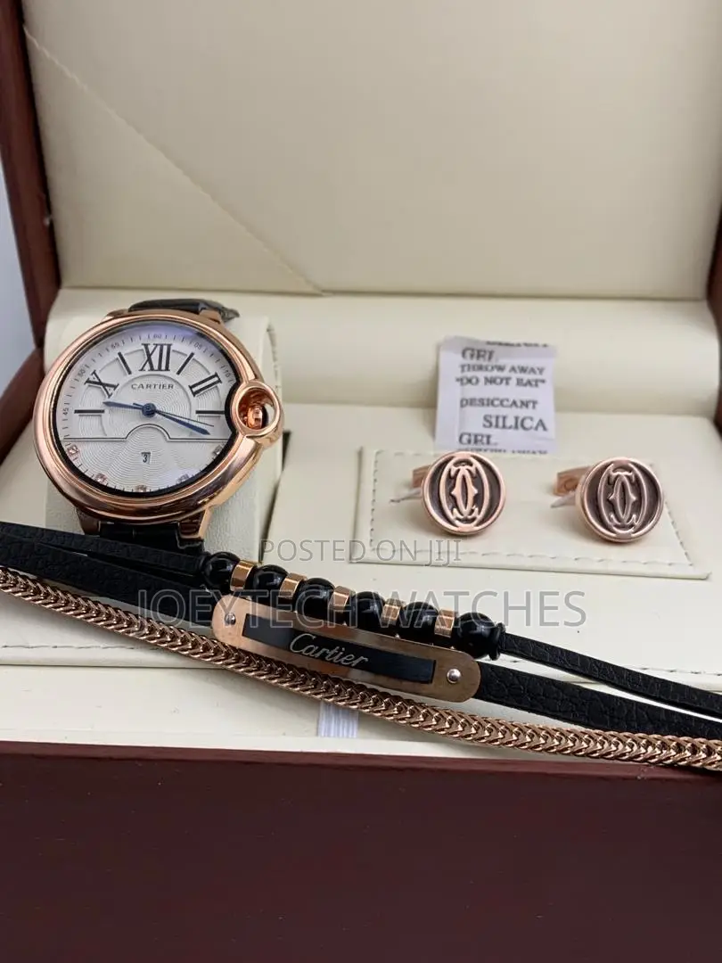 Men Valentine Watch Set