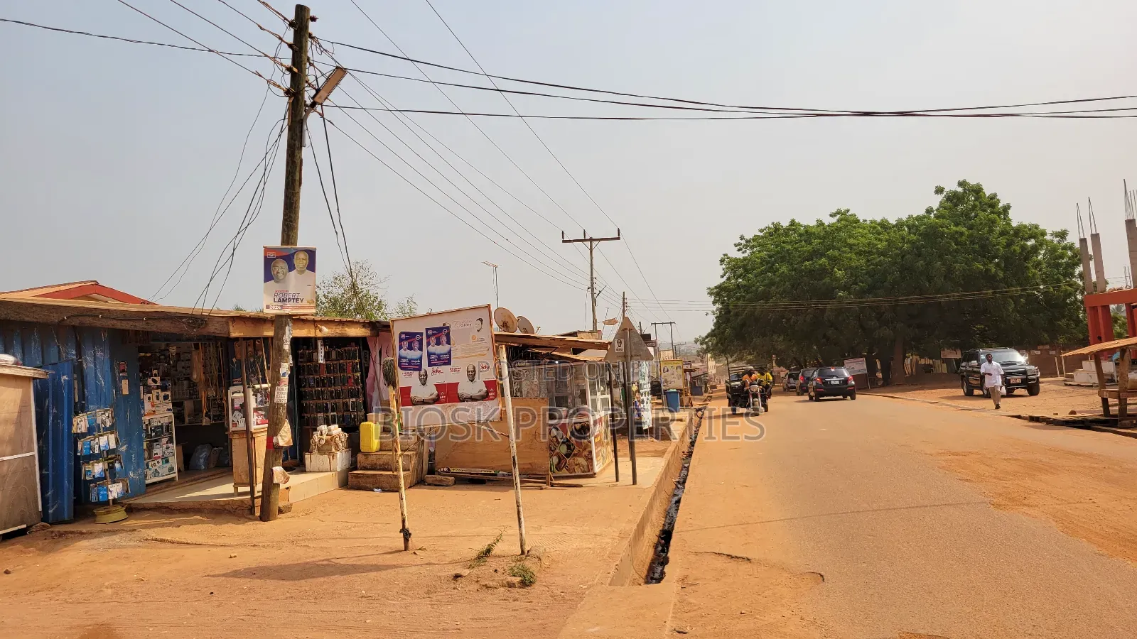 Rroadside Plots for Sale at Danfa
