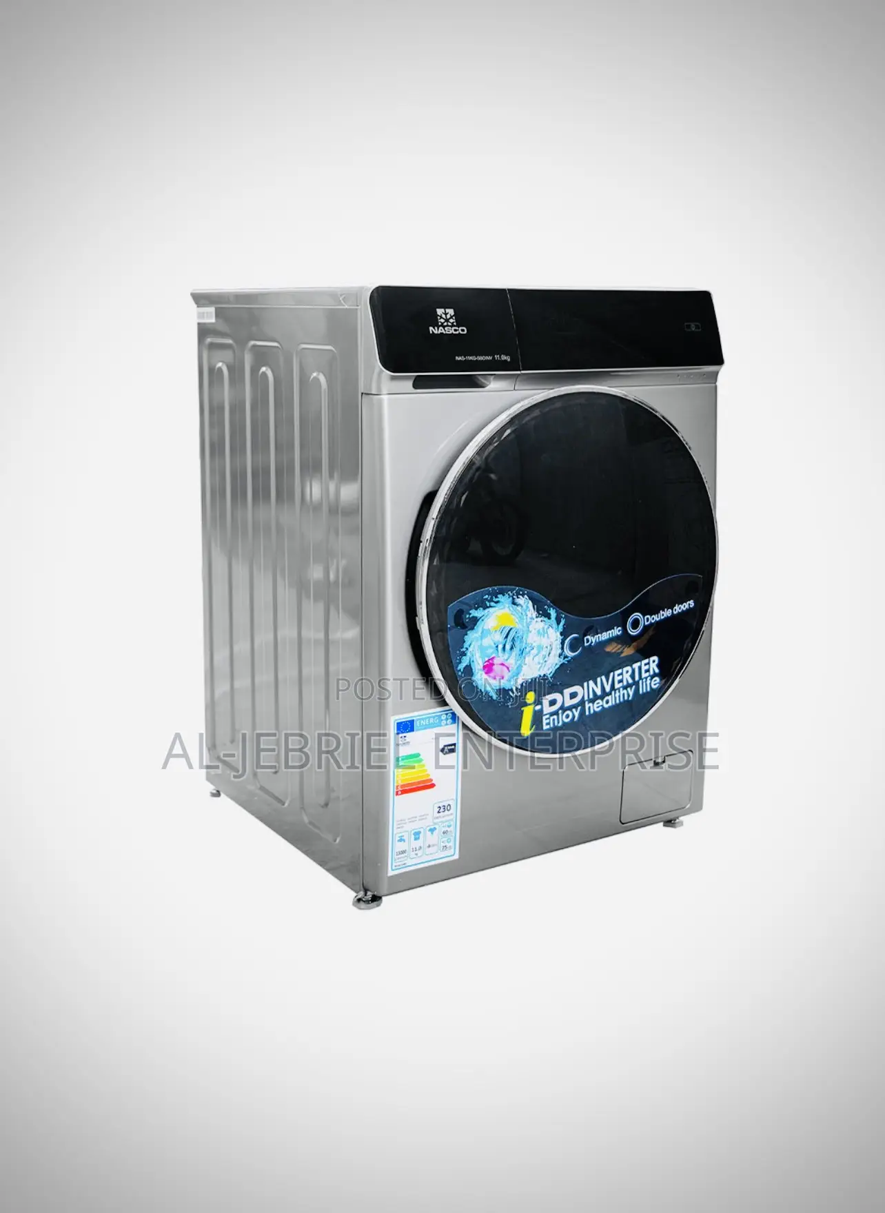 Washing Machine 11KG Front Load — Nasco