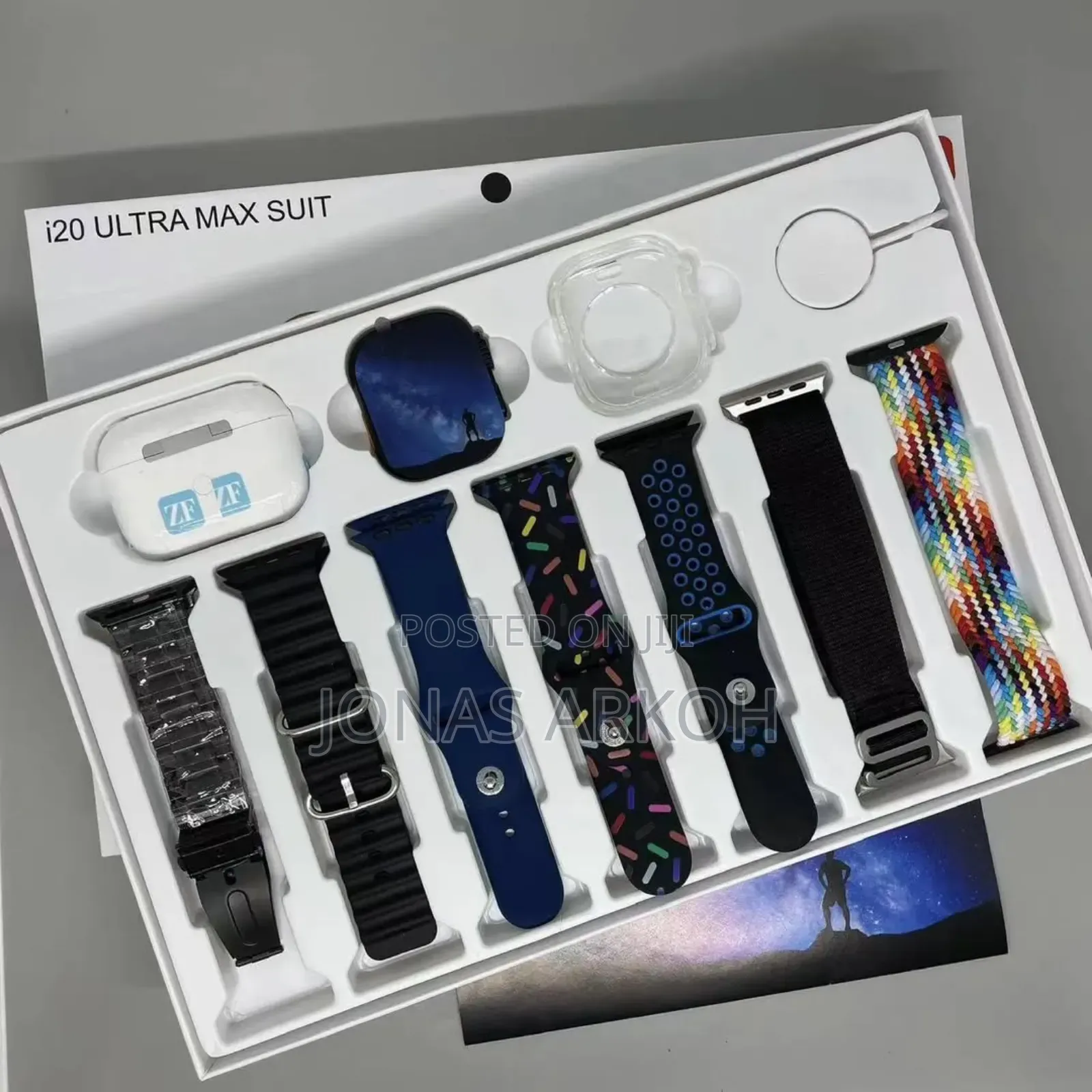 I20 Smart Watch and Earpod