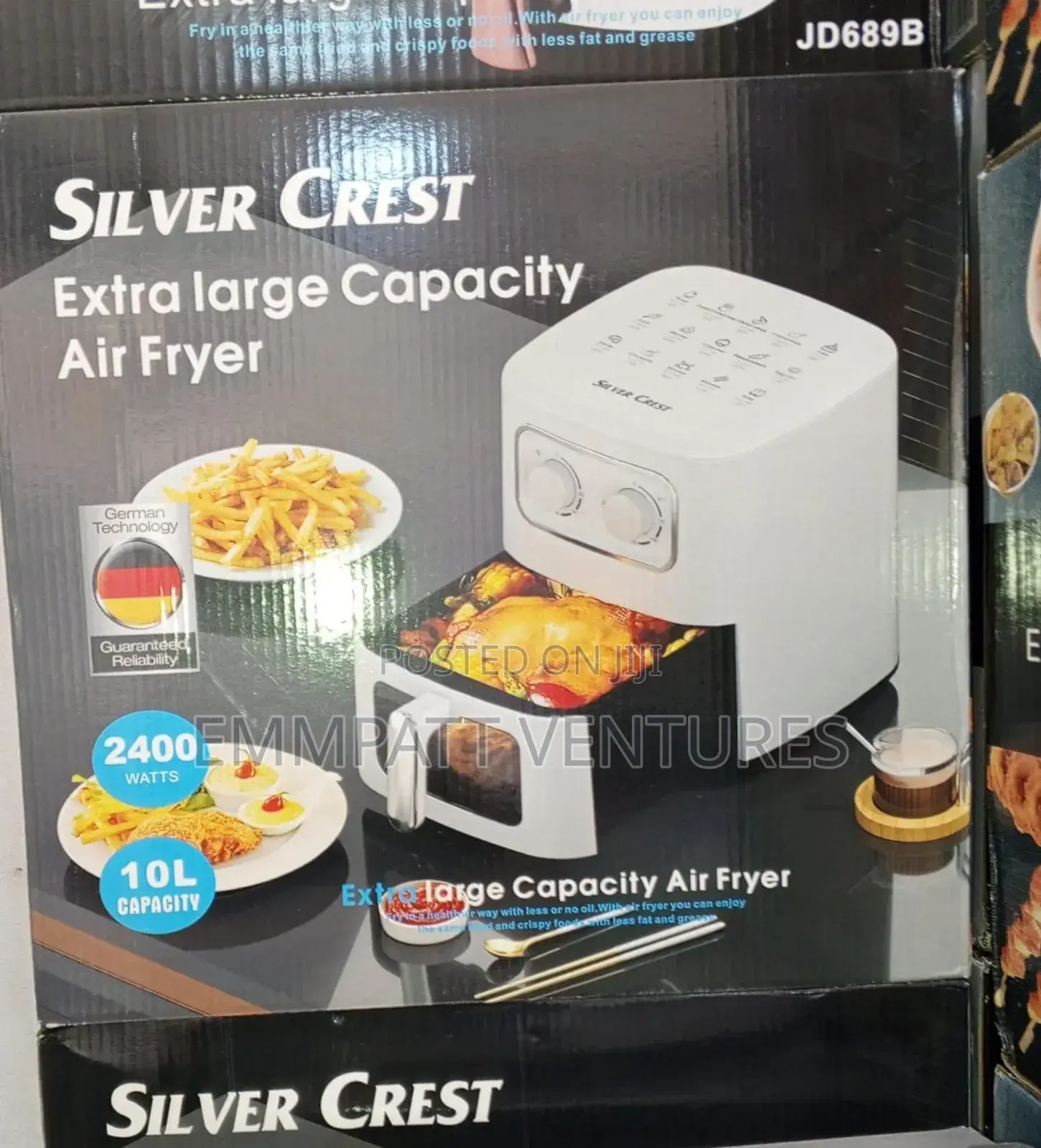 Silver Crest 10L Extra Large Capacity Airfryer