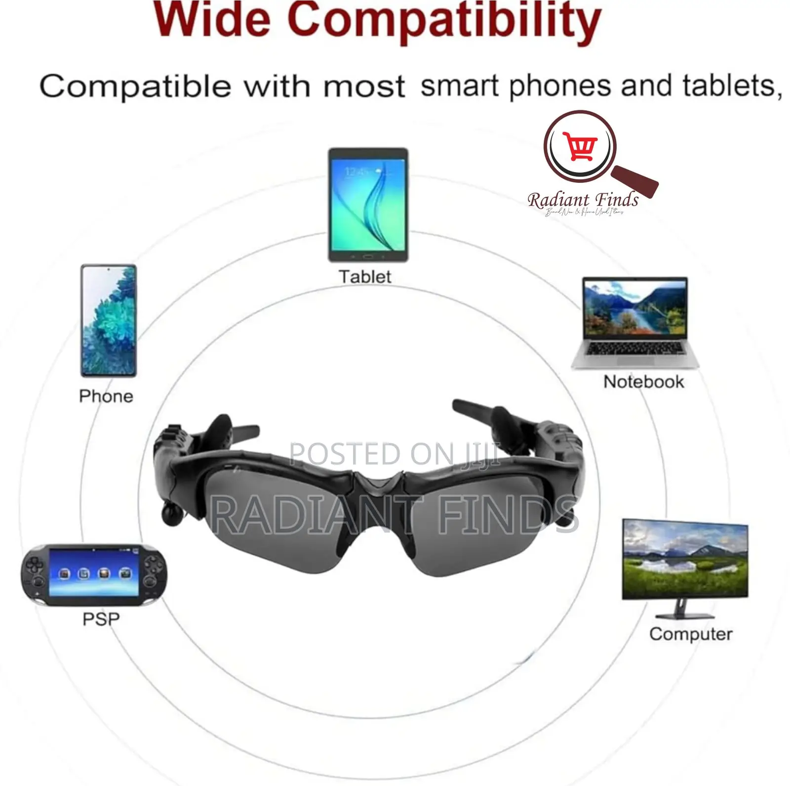 Sunglasses With Bluetooth Headset