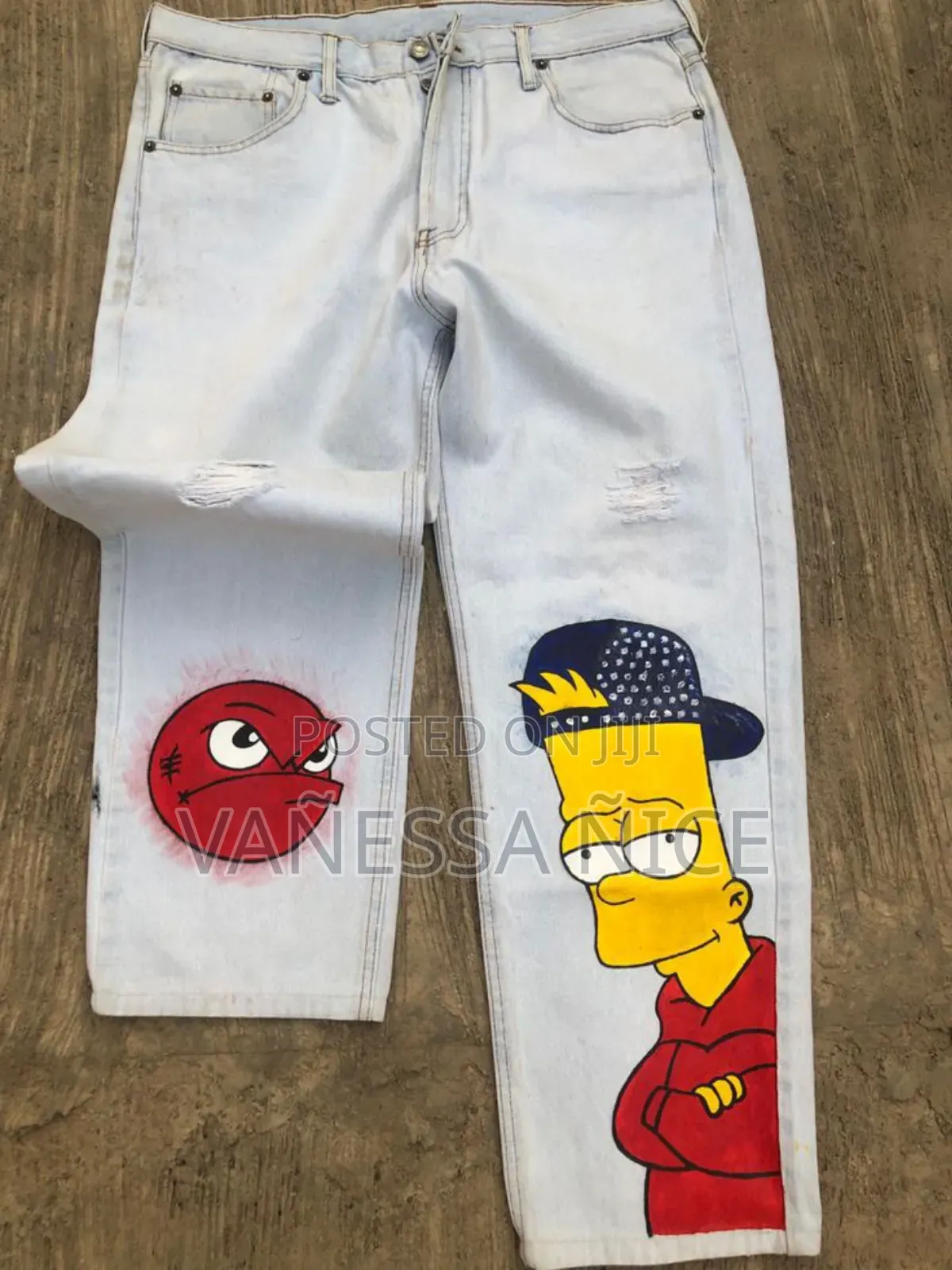 Customized Denim Trousers