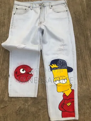 Customized Denim Trousers