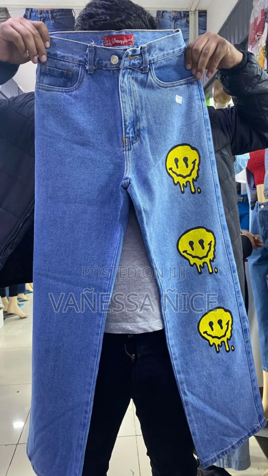 Customized Denim Trousers