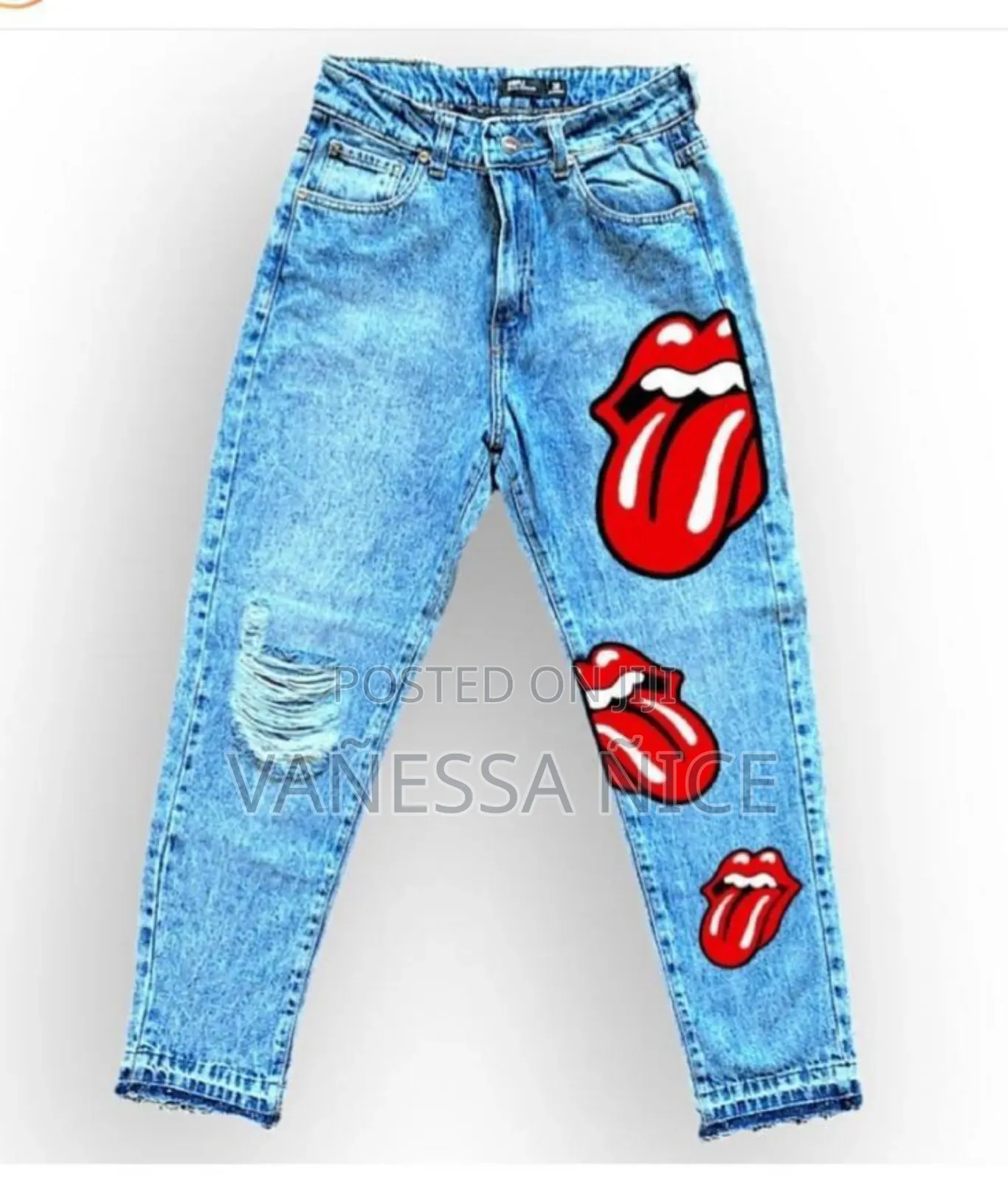Customized Denim Trousers