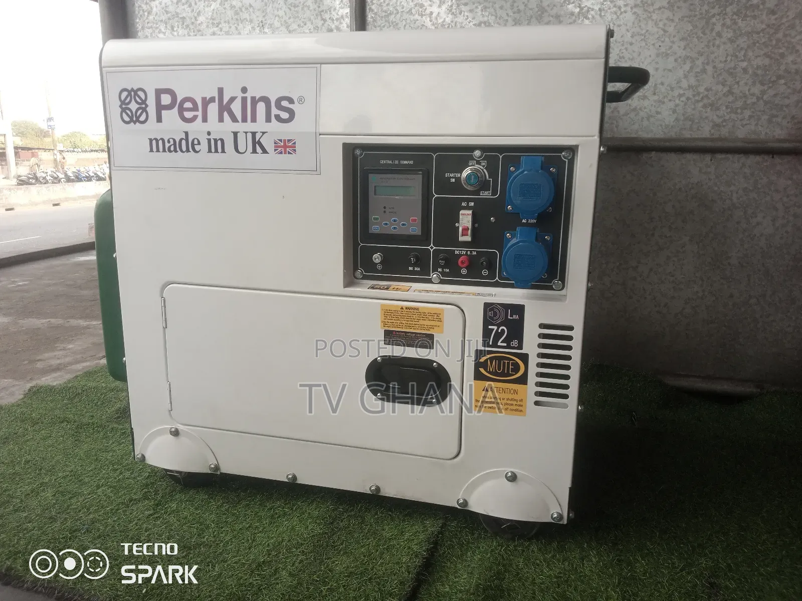 Brand New Perkins Generator 15kva 16500W Generator Silent