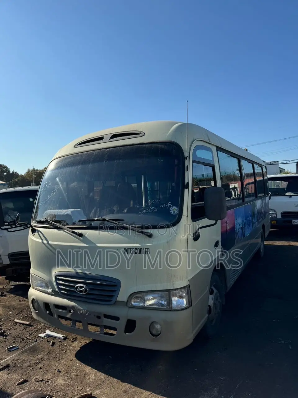 Hyundai County 2014 Grey