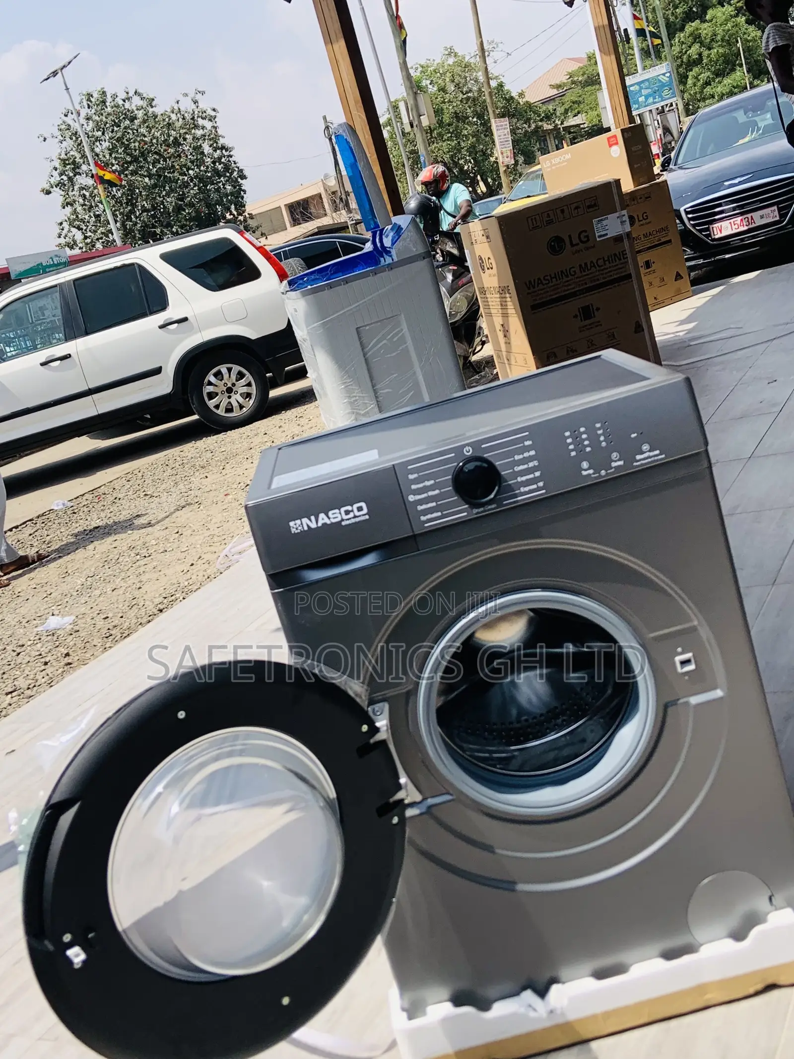 Quality Inverter Smart Nasco 8kg Fullauto Front Load Washer