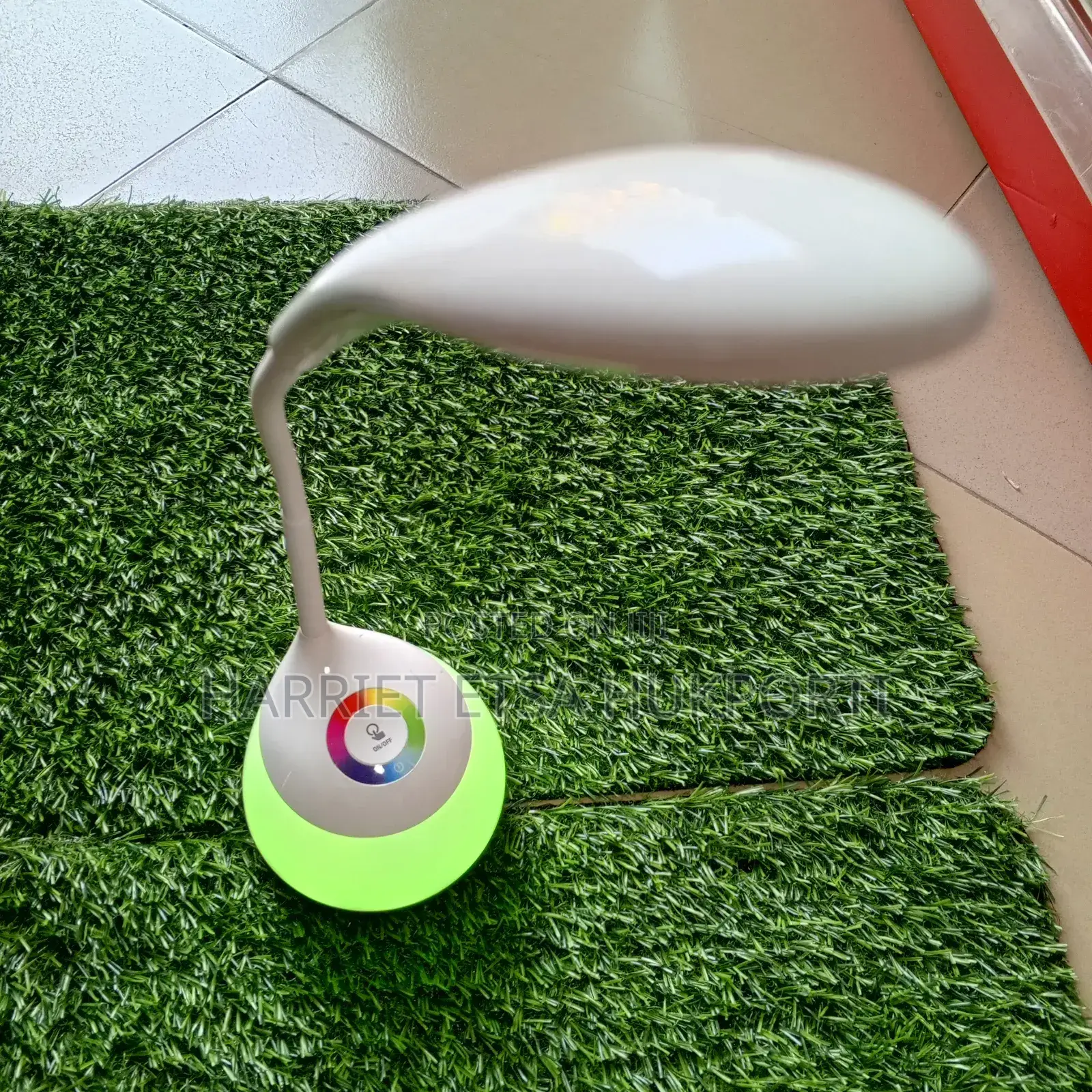 Desk Lamp Roll RGB White Rechargeable Colour Changing LED