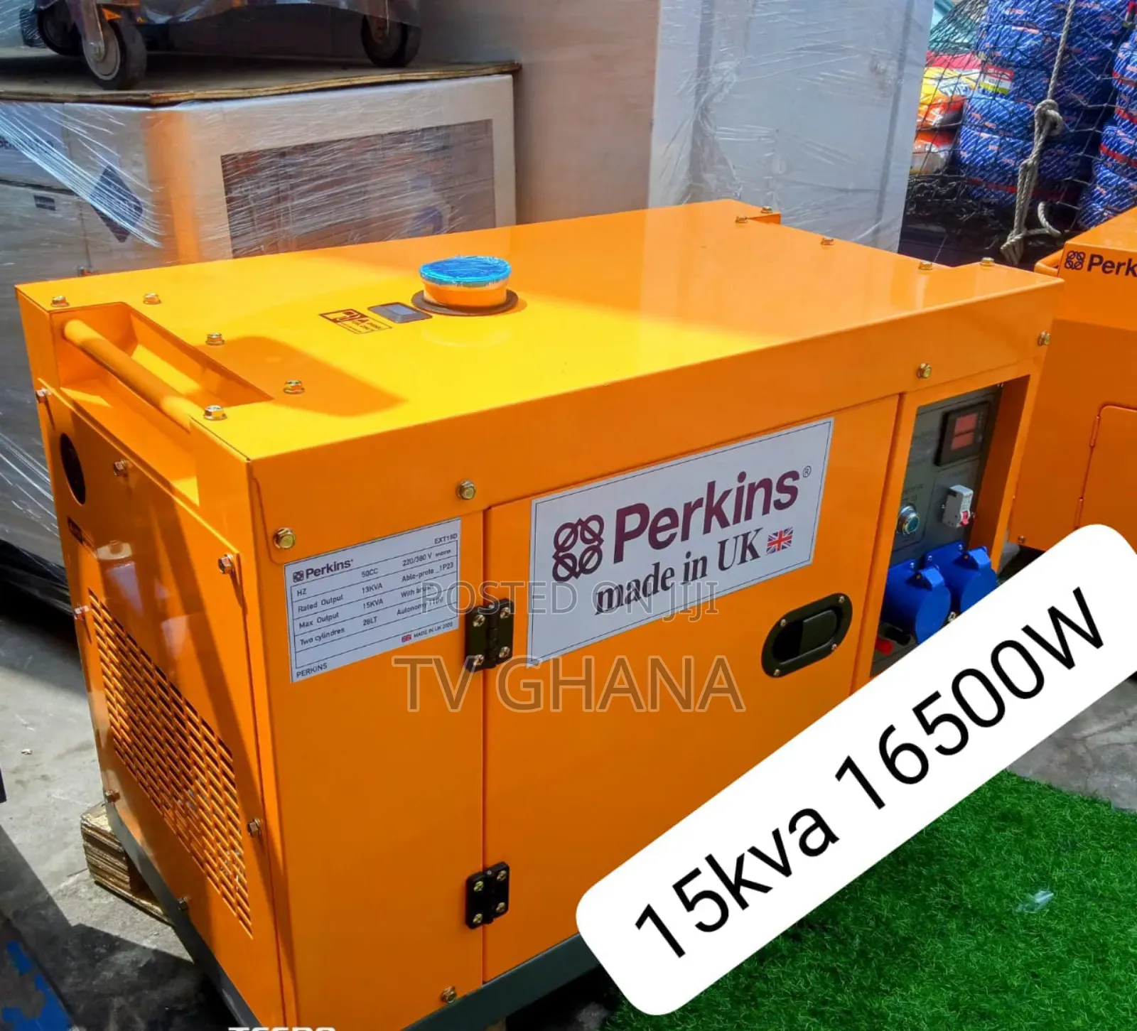 Original Engine Perkins Geneset Silent 15kw 16500W Generator