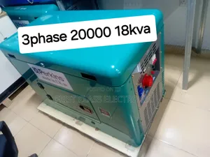 3 Phased 18kva -20000watts Diesel Genset